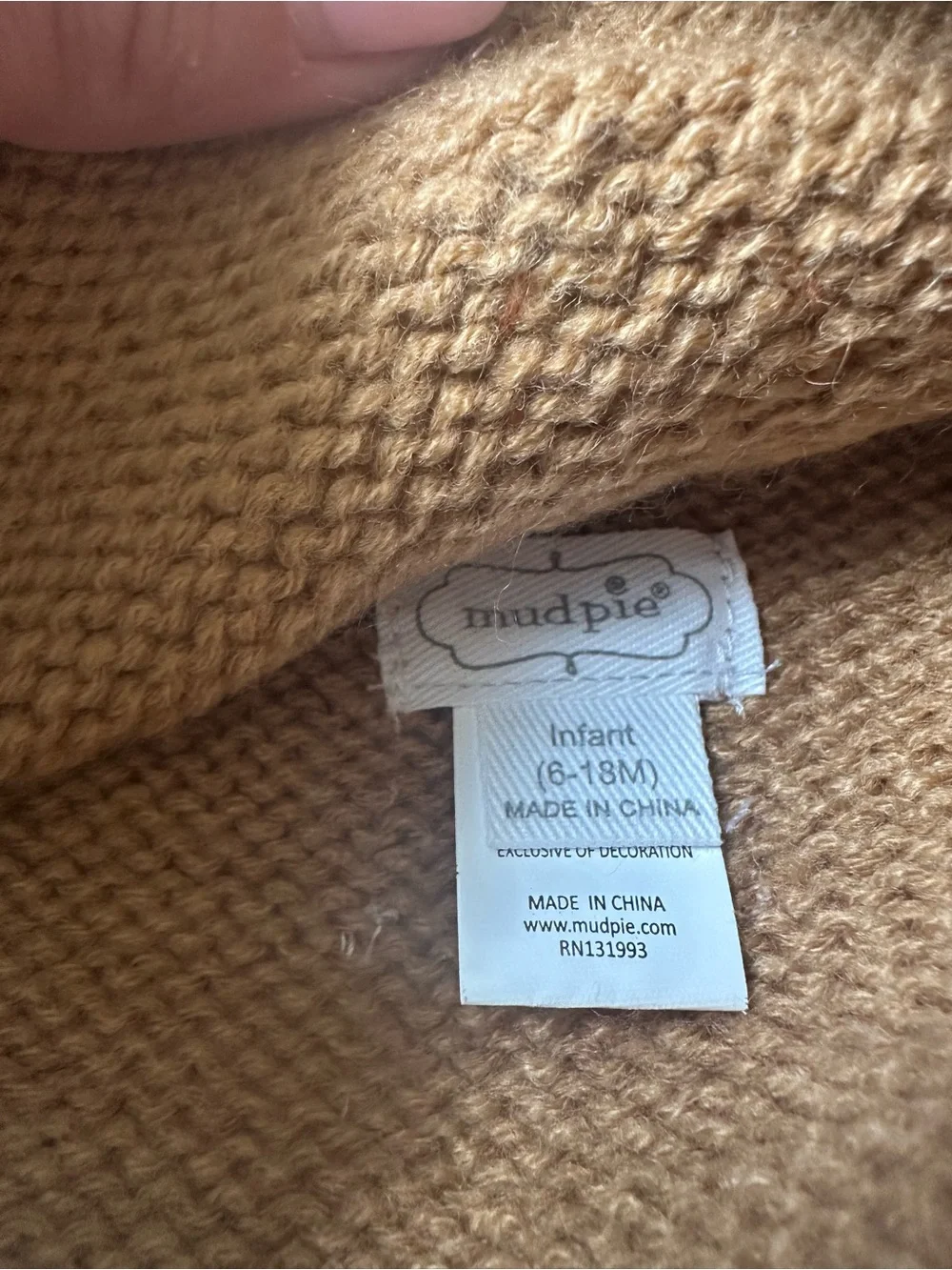 Mud Pie playful knit